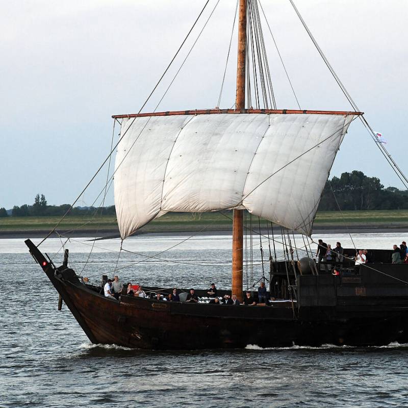 Segelschiff auf dem Meer